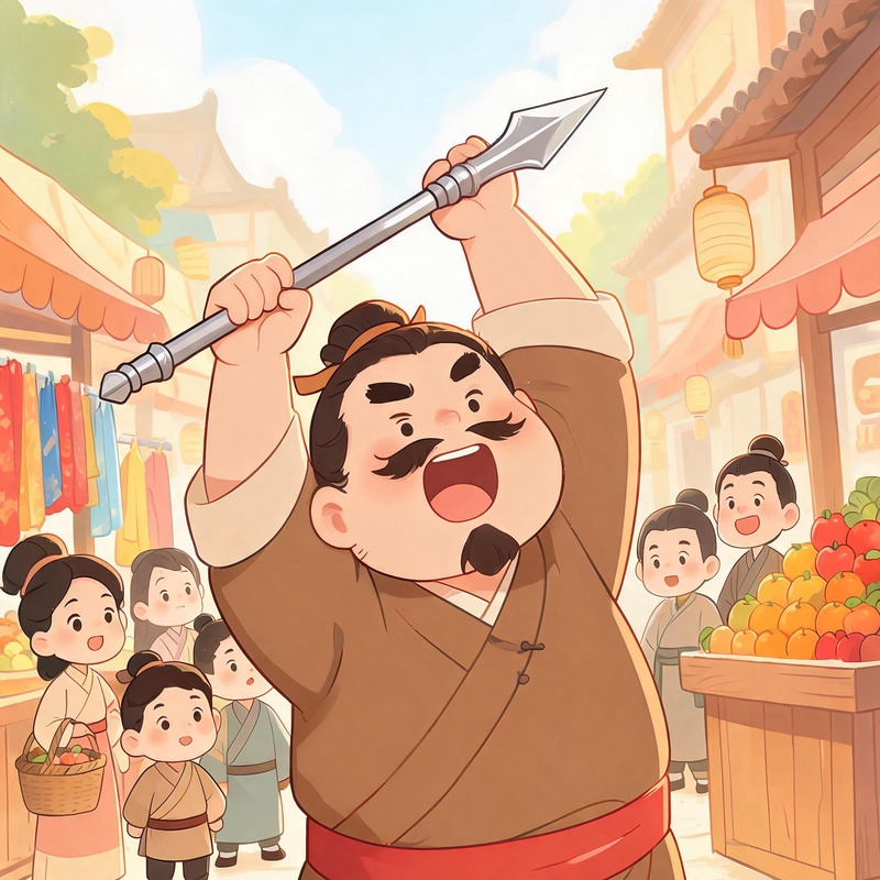 叫卖长矛