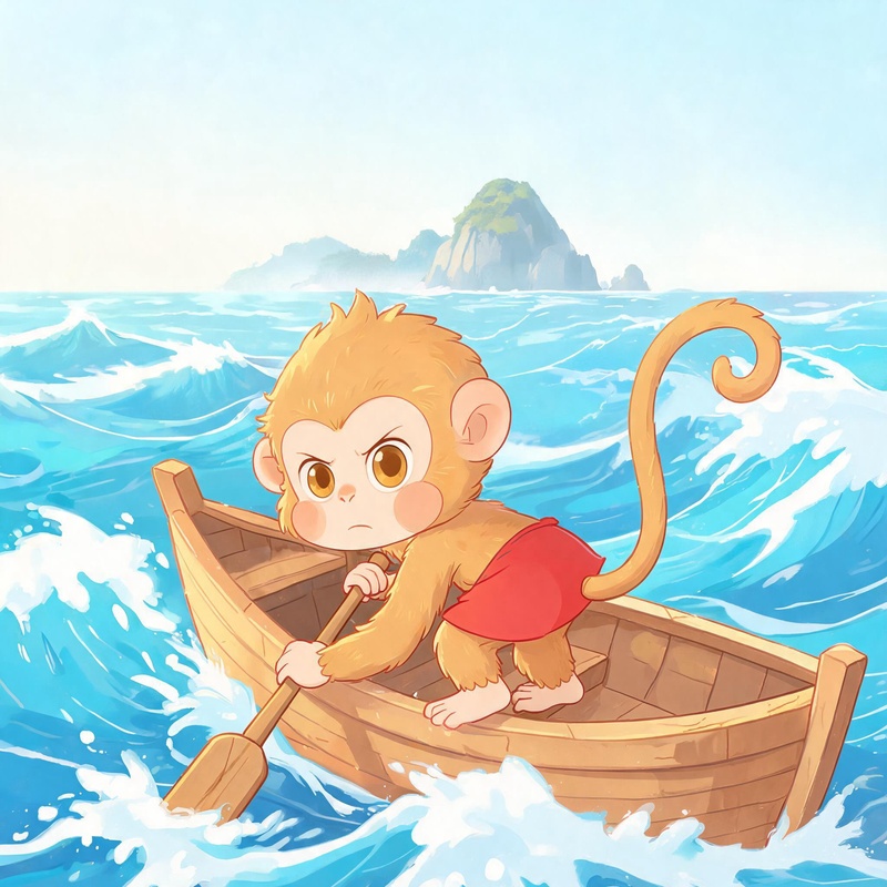 划船漂洋过海