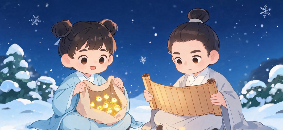 囊萤映雪